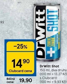 Nápoj shot Dr. Witt