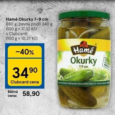 Okurky Hamé