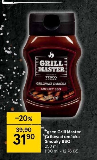 Omáčka grilovací Grill Master Tesco