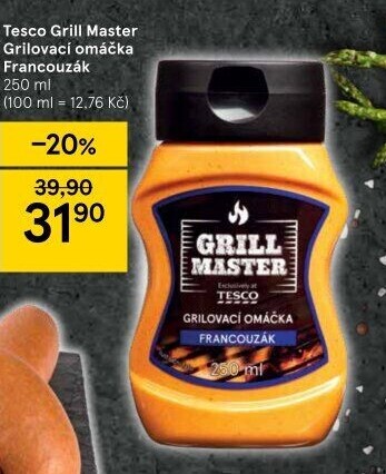 Omáčka grilovací Grill Master Tesco