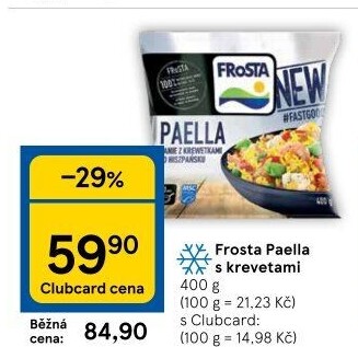 Paella mražená Frosta