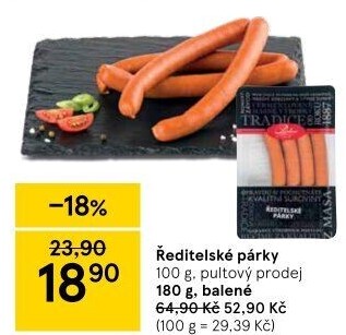 Párky ředitelské
