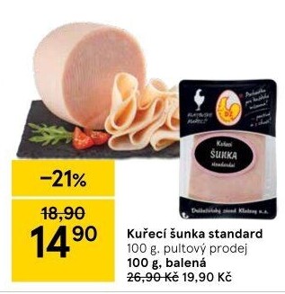 Šunka kuřecí standard