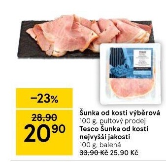 Šunka od kosti výběrová