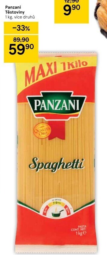 Těstoviny Panzani