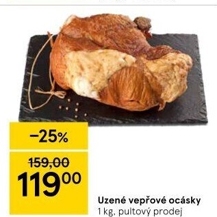 Vepřové ocásky uzené