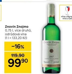 Vína Znovín Znojmo