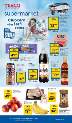 akční leták Tesco 29.6.2022-5.7.2022