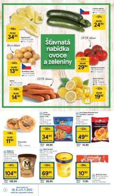 akční leták Tesco 29.6.2022-5.7.2022