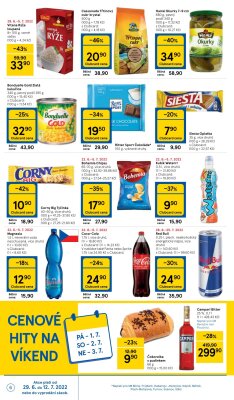 akční leták Tesco 29.6.2022-5.7.2022