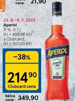 Aperitiv Aperol
