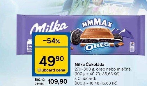Čokoláda Milka