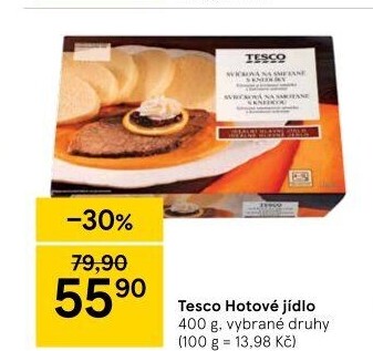 Hotová jídla Tesco