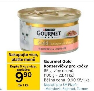 Konzerva pro kočky Gold Gourmet Purina