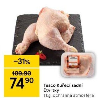 Kuřecí čtvrtky Tesco