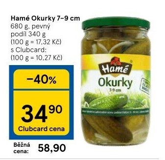 Okurky Hamé