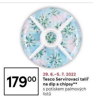 Servírovací talíř Tesco