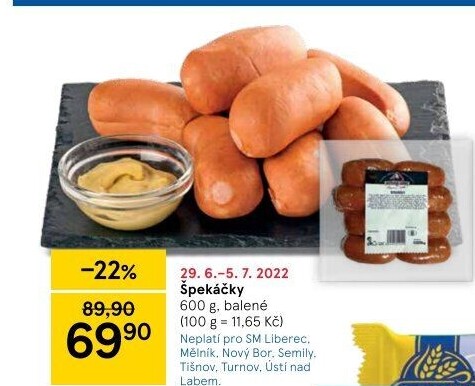 Špekáčky Kostelecké uzeniny