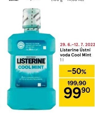 Ústní voda Listerine