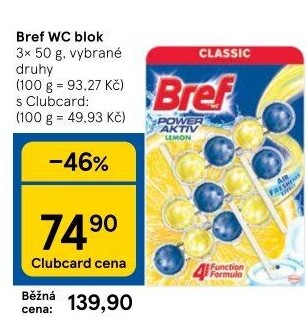 WC blok Bref