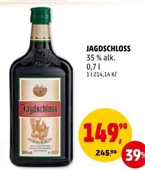 Bylinný likér Jagdschloss