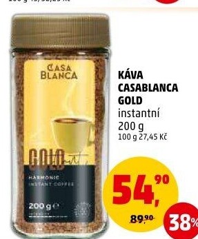 Instantní káva Casablanca Gold