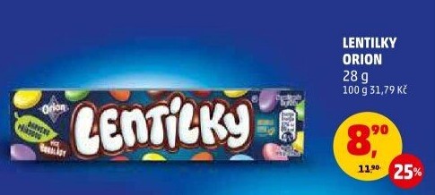 Lentilky Orion