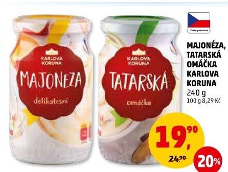 Majonéza Karlova Koruna