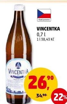 Minerální voda Vincentka