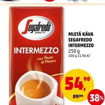 Mletá káva Intermezzo Segafredo