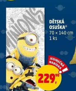 Osuška dětská