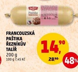Paštika francouzská Řezníkův talíř