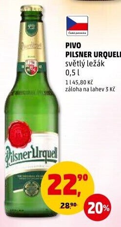 Pivo Pilsner Urquell