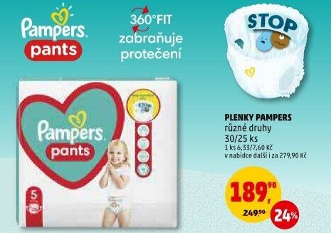 Pleny dětské Pampers
