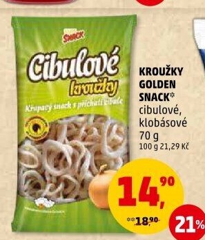Snack kroužky Golden Snack