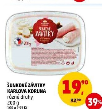 Šunkový závitek v aspiku Karlova Koruna