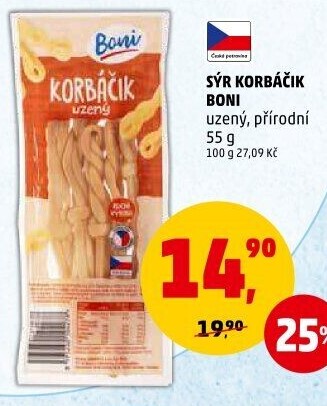 Sýr Korbáčky Boni