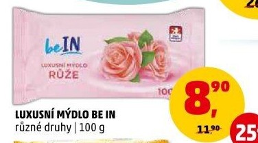 Tuhé mýdlo Be In