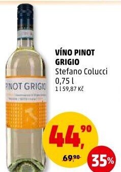 Víno Pinot Grigio Stefano Colucci