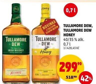 Whisky irská Tullamore Dew