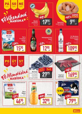 akční leták BILLA 29.6.2022-6.7.2022
