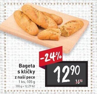 Bageta s klíčky