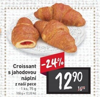 Croissant s náplní