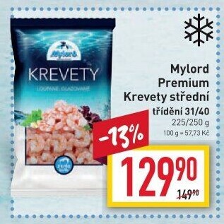 Krevety mražené Mylord
