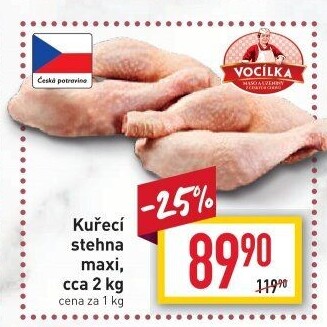 Kuřecí stehna Vocílka