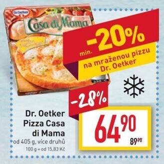 Pizza mražená Casa di Mama Dr. Oetker