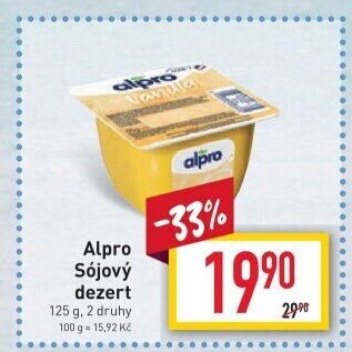 Sójový dezert Alpro Soya