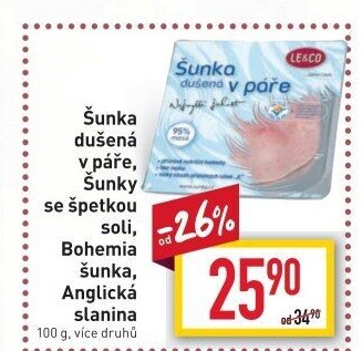 Šunka dušená LE&amp