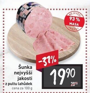 Šunka nejvyšší jakosti