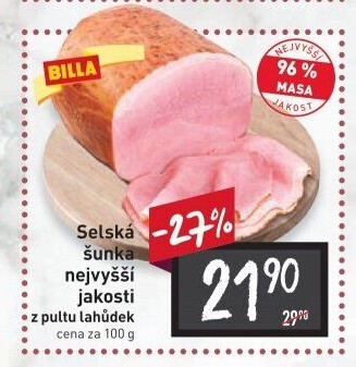Šunka selská nejvyšší jakosti
